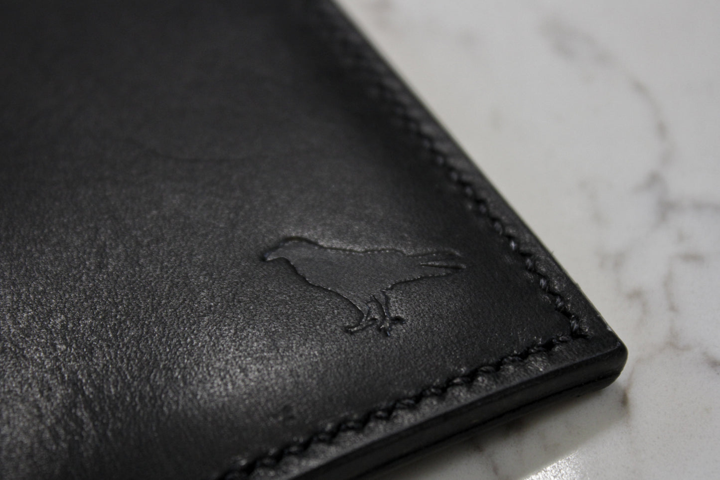 Shroud - Minimalist Leather EDC Wallet - Black