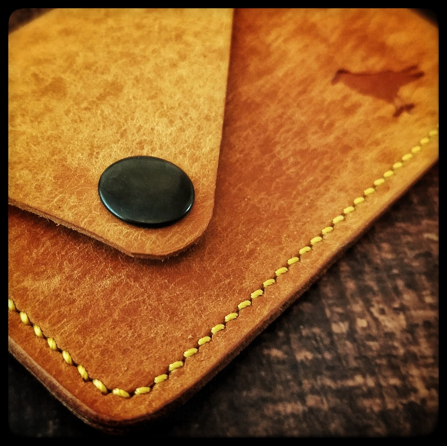 The Sparrow - Minimalist Leather Pocket Wallet / Card Holder