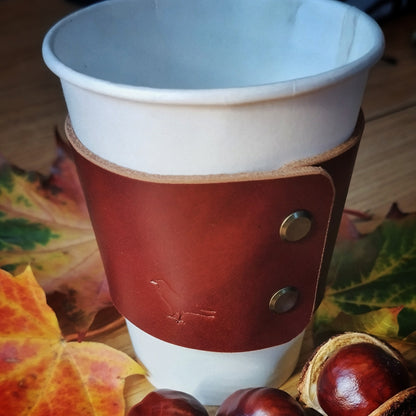 Leather Coffee Cuff (Coffee Sleeve)