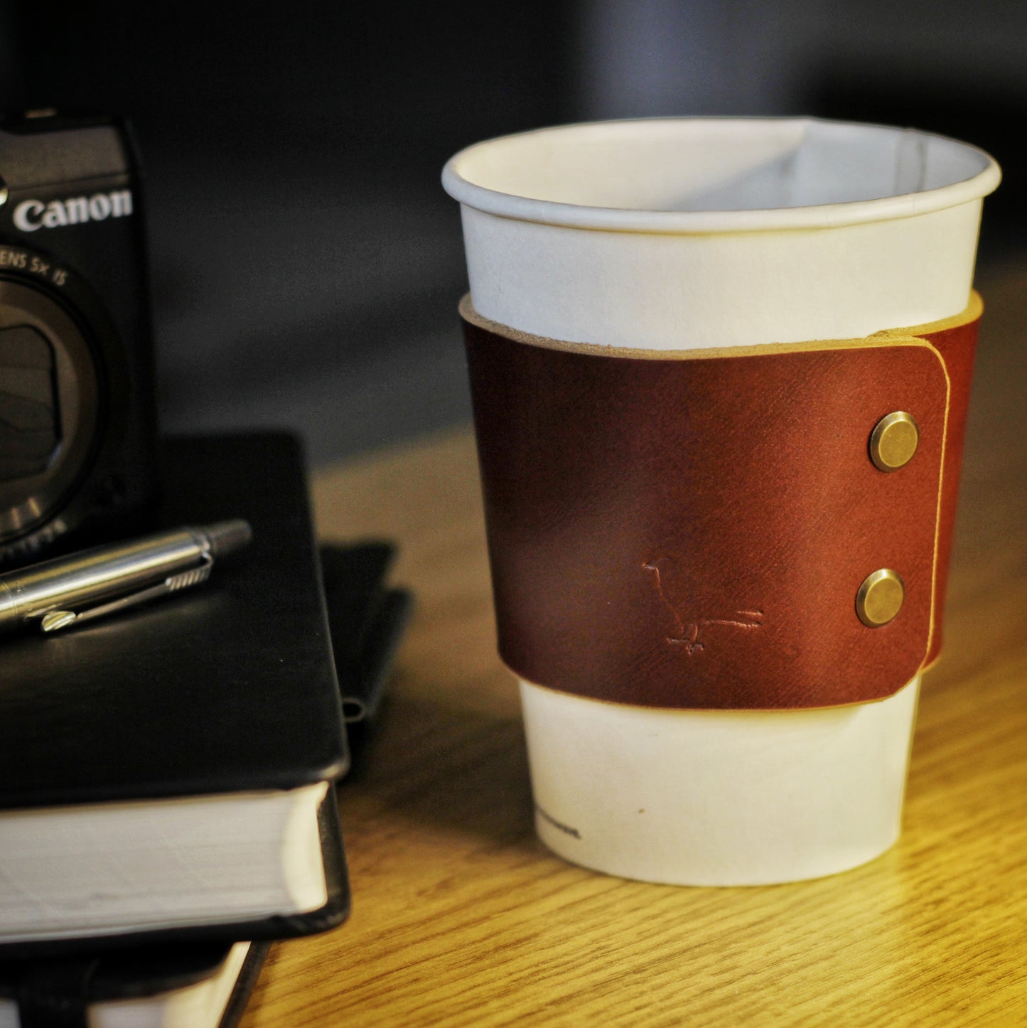Leather Coffee Cuff (Coffee Sleeve)