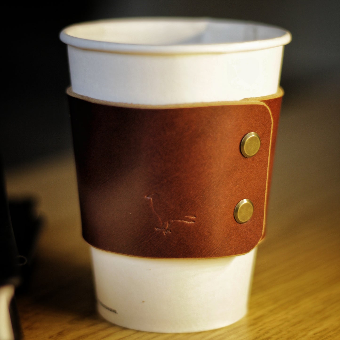 Leather Coffee Cuff (Coffee Sleeve)