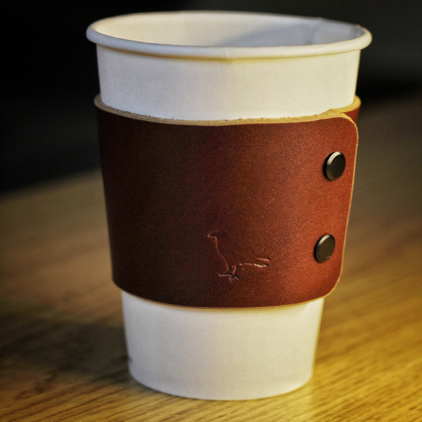 Leather Coffee Cuff (Coffee Sleeve)