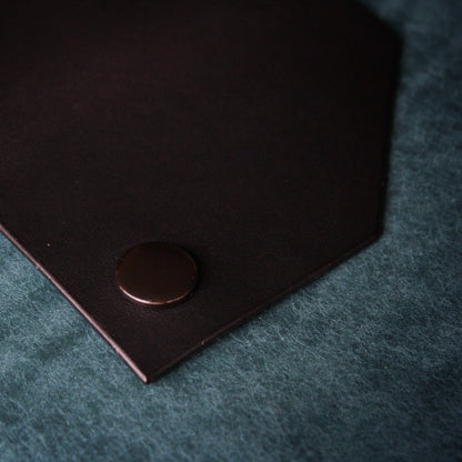 The Black Shroud Wallet - Blue Inside