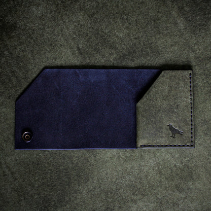 The Black Shroud Wallet - Green Inside