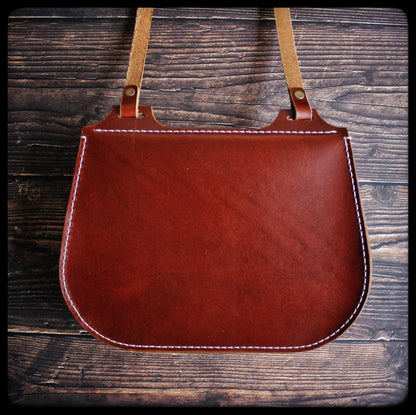Handcrafted Leather Cross-Body Bag