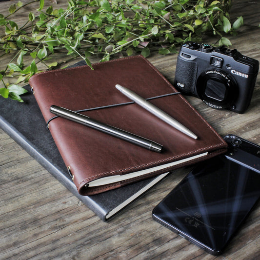 A5 Leather Notebook Cover