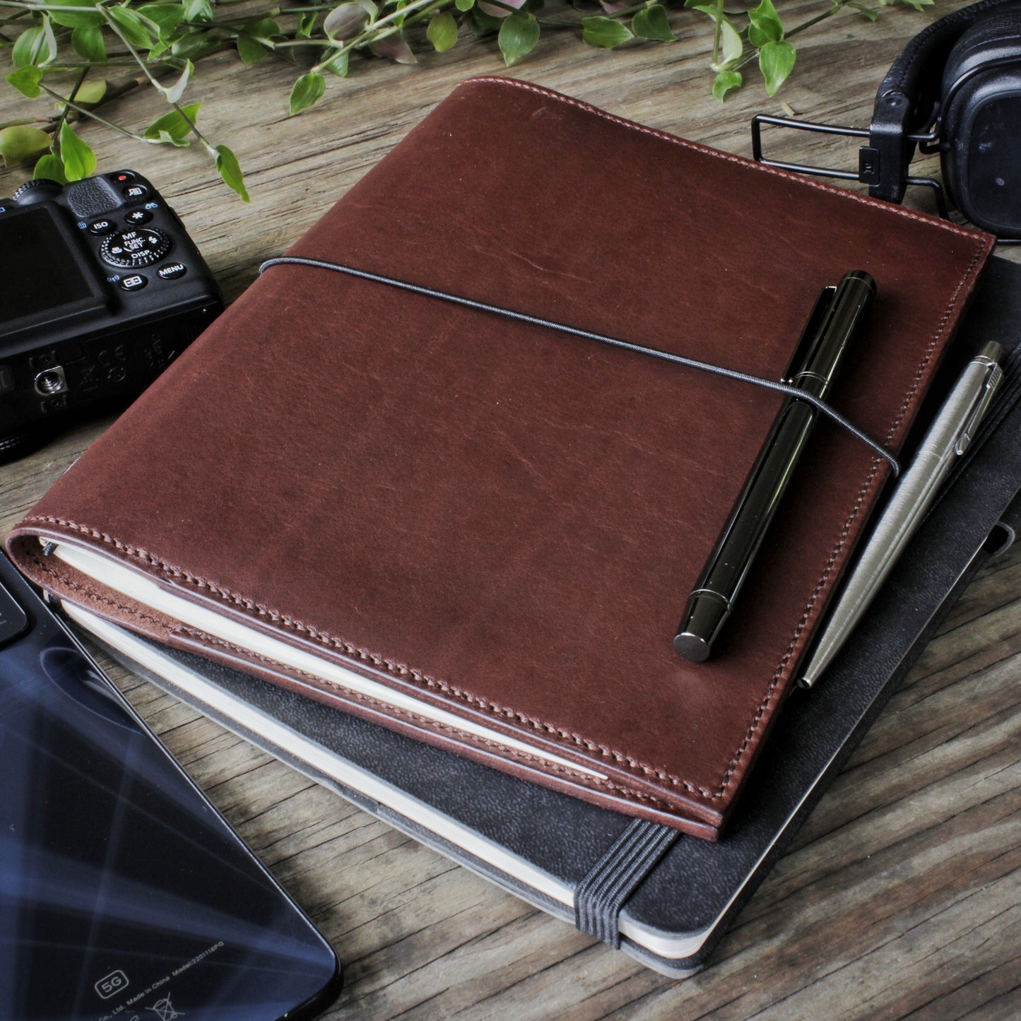 A5 Leather Notebook Cover